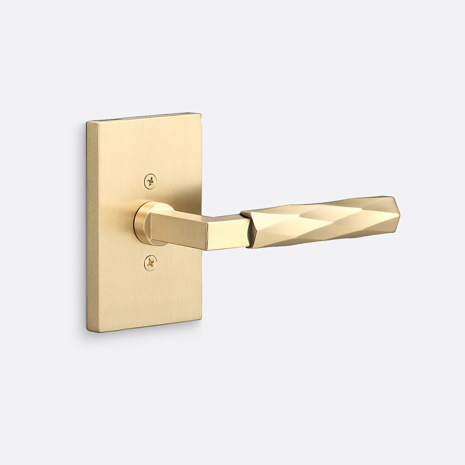 Sure-Loc LV100-GRIP-VT Vertex Grip Dummy Door Lever with Levanto Rosette.