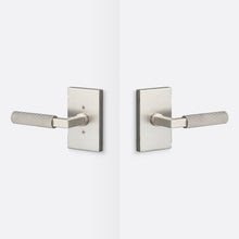 Sure-Loc LV101-GRIP-SKN Straight Knurled Grip Passage Door Lever with Levanto Rosette