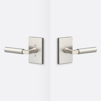 Sure-Loc LV101-GRIP-SM Smooth Grip Passage Door Lever with Levanto Rosette
