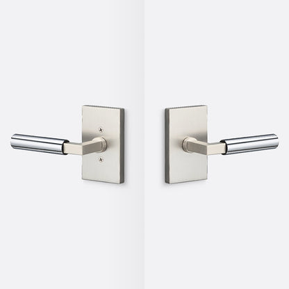 Sure-Loc LV101-GRIP-SM Smooth Grip Passage Door Lever with Levanto Rosette.