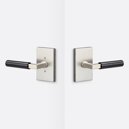 Sure-Loc LV101-GRIP-SM Smooth Grip Passage Door Lever with Levanto Rosette.