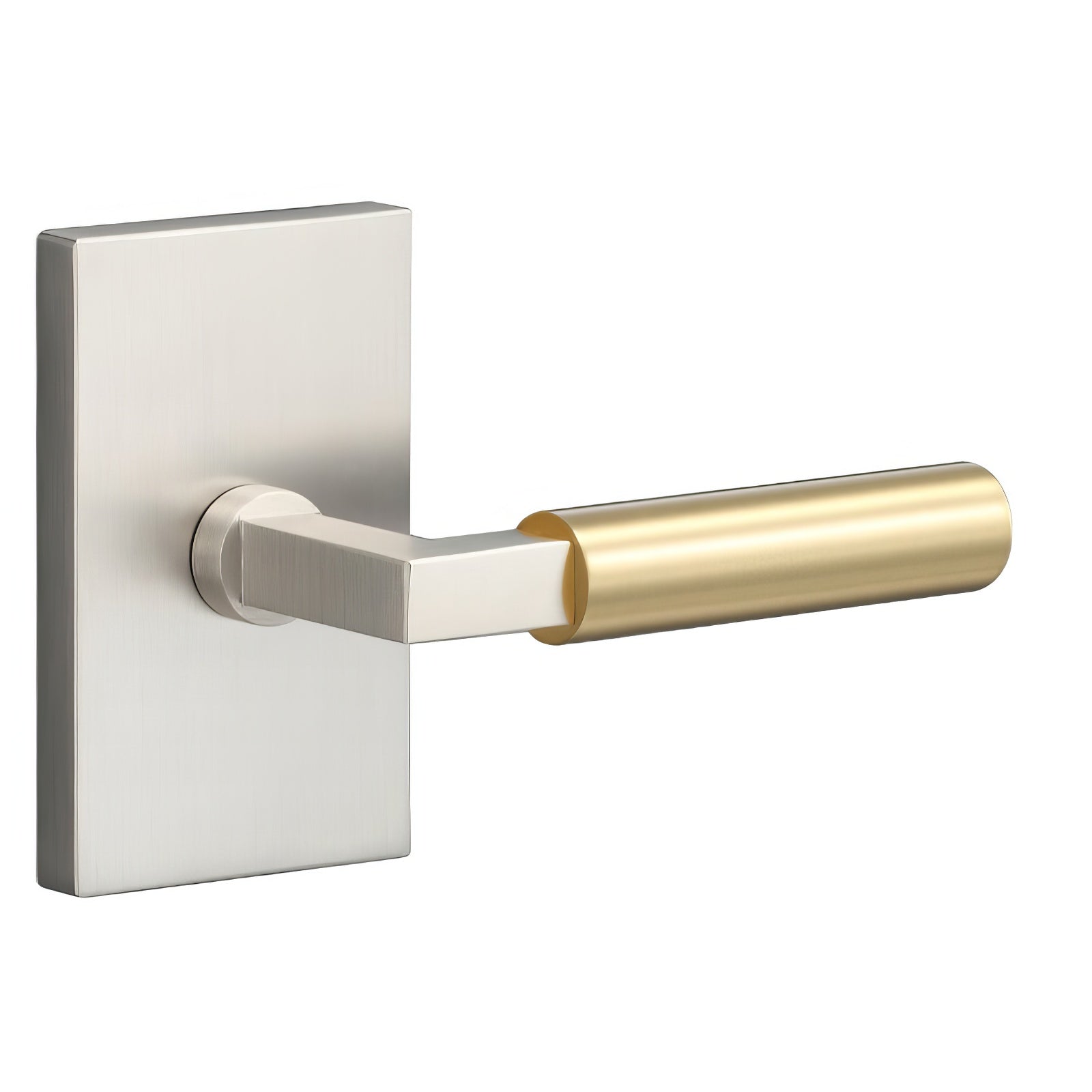Sure-Loc LV101-GRIP-SM Smooth Grip Passage Door Lever with Levanto Rosette
