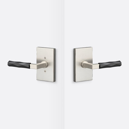 Sure-Loc LV101-GRIP-VT Vertex Grip Passage Door Lever with Levanto Rosette