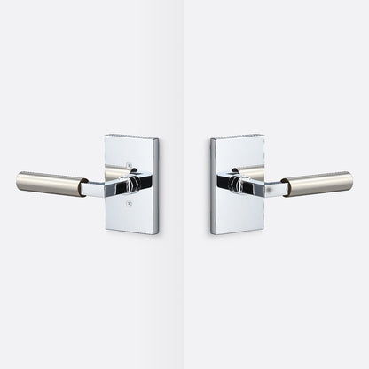 Sure-Loc LV101-GRIP-SM Smooth Grip Passage Door Lever with Levanto Rosette