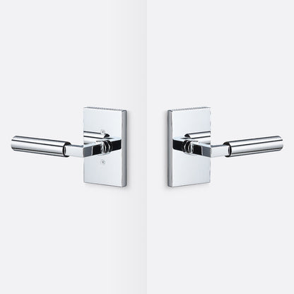 Sure-Loc LV101-GRIP-SM Smooth Grip Passage Door Lever with Levanto Rosette
