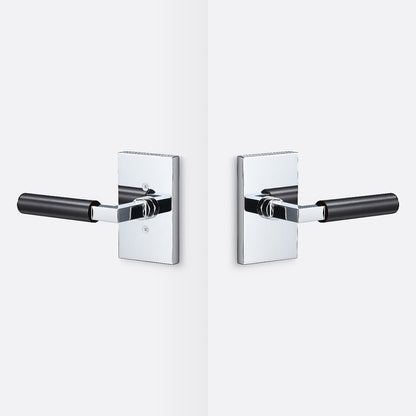 Sure-Loc LV101-GRIP-SM Smooth Grip Passage Door Lever with Levanto Rosette
