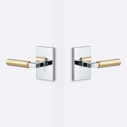 Sure-Loc LV101-GRIP-SM Smooth Grip Passage Door Lever with Levanto Rosette