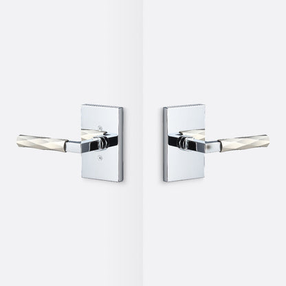 Sure-Loc LV101-GRIP-VT Vertex Grip Passage Door Lever with Levanto Rosette