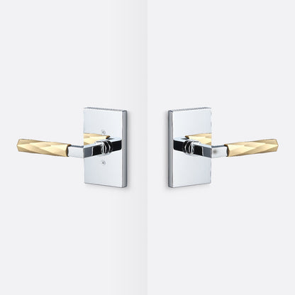 Sure-Loc LV101-GRIP-VT Vertex Grip Passage Door Lever with Levanto Rosette