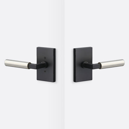 Sure-Loc LV101-GRIP-SM Smooth Grip Passage Door Lever with Levanto Rosette
