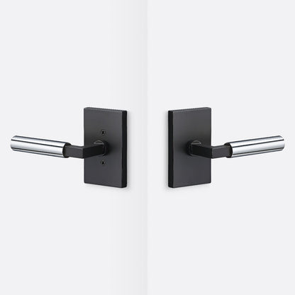 Sure-Loc LV101-GRIP-SM Smooth Grip Passage Door Lever with Levanto Rosette.
