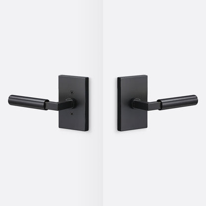 Sure-Loc LV101-GRIP-SM Smooth Grip Passage Door Lever with Levanto Rosette