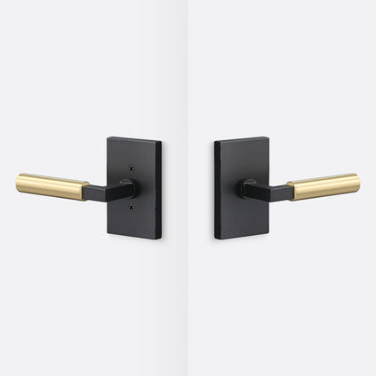 Sure-Loc LV101-GRIP-SM Smooth Grip Passage Door Lever with Levanto Rosette.