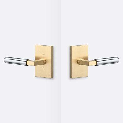 Sure-Loc LV101-GRIP-SM Smooth Grip Passage Door Lever with Levanto Rosette