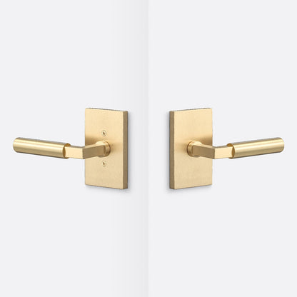 Sure-Loc LV101-GRIP-SM Smooth Grip Passage Door Lever with Levanto Rosette