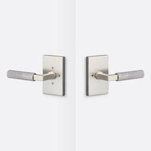 Sure-Loc LV102-GRIP-KN Knurled Grip Privacy Door Lever with Levanto Rosette