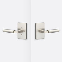 Sure-Loc LV102-GRIP-SM Smooth Grip Privacy Door Lever with Levanto Rosette.