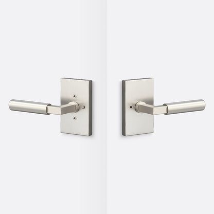 Sure-Loc LV102-GRIP-SM Smooth Grip Privacy Door Lever with Levanto Rosette.