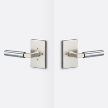 Sure-Loc LV102-GRIP-SM Smooth Grip Privacy Door Lever with Levanto Rosette.