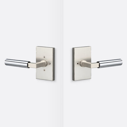 Sure-Loc LV102-GRIP-SM Smooth Grip Privacy Door Lever with Levanto Rosette.