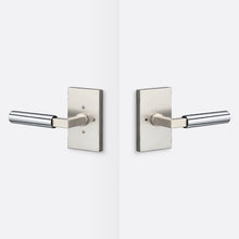 Sure-Loc LV102-GRIP-SM Smooth Grip Privacy Door Lever with Levanto Rosette
