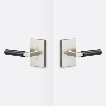 Sure-Loc LV102-GRIP-SM Smooth Grip Privacy Door Lever with Levanto Rosette.