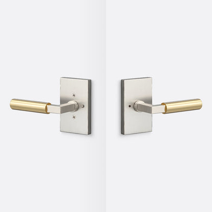 Sure-Loc LV102-GRIP-SM Smooth Grip Privacy Door Lever with Levanto Rosette.