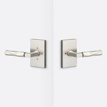 Sure-Loc LV102-GRIP-VT Vertex Grip Privacy Door Lever with Levanto Rosette.