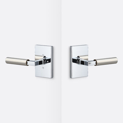 Sure-Loc LV102-GRIP-SM Smooth Grip Privacy Door Lever with Levanto Rosette.