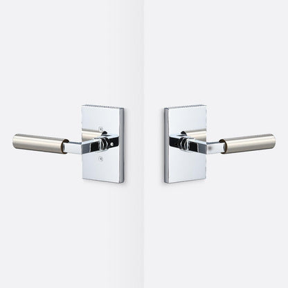 Sure-Loc LV102-GRIP-SM Smooth Grip Privacy Door Lever with Levanto Rosette