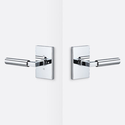 Sure-Loc LV102-GRIP-SM Smooth Grip Privacy Door Lever with Levanto Rosette.