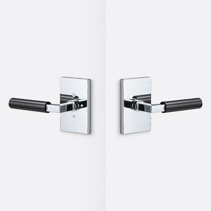 Sure-Loc LV102-GRIP-SM Smooth Grip Privacy Door Lever with Levanto Rosette.