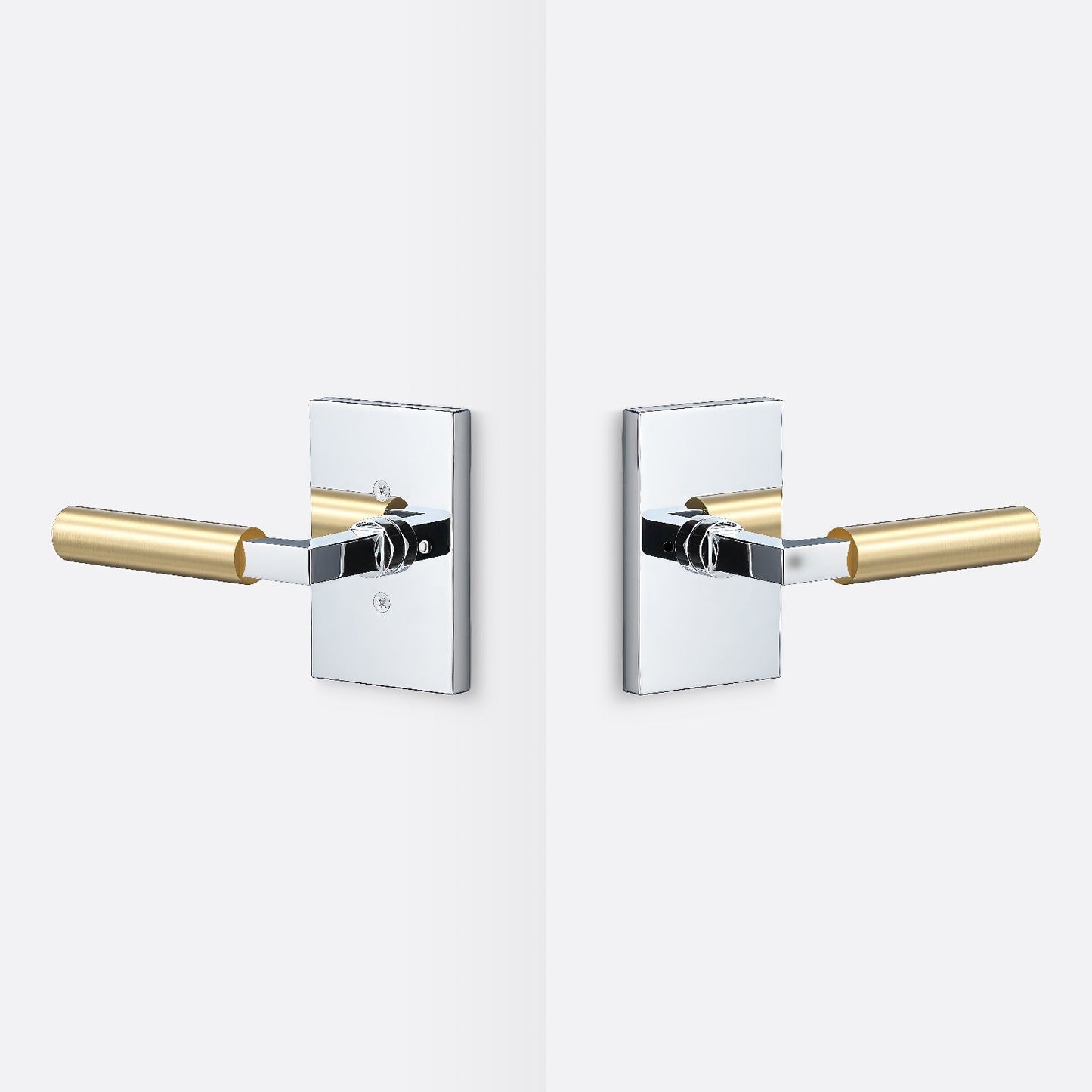 Sure-Loc LV102-GRIP-SM Smooth Grip Privacy Door Lever with Levanto Rosette.