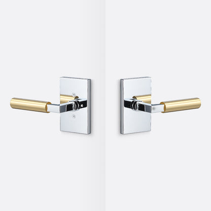Sure-Loc LV102-GRIP-SM Smooth Grip Privacy Door Lever with Levanto Rosette.