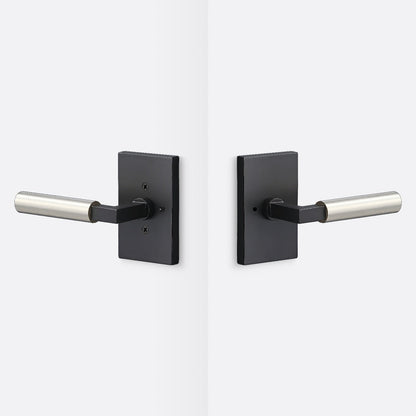 Sure-Loc LV102-GRIP-SM Smooth Grip Privacy Door Lever with Levanto Rosette.