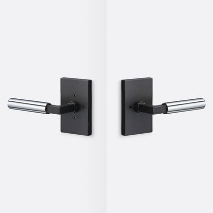 Sure-Loc LV102-GRIP-SM Smooth Grip Privacy Door Lever with Levanto Rosette