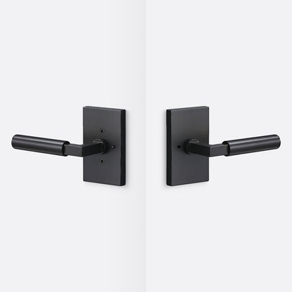 Sure-Loc LV102-GRIP-SM Smooth Grip Privacy Door Lever with Levanto Rosette.