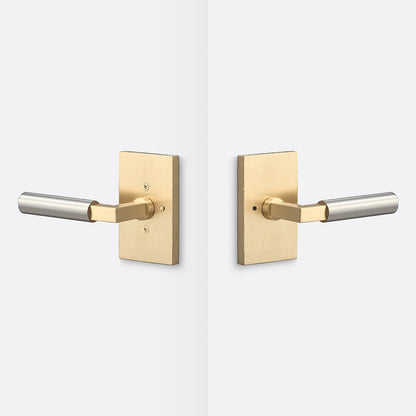 Sure-Loc LV102-GRIP-SM Smooth Grip Privacy Door Lever with Levanto Rosette.