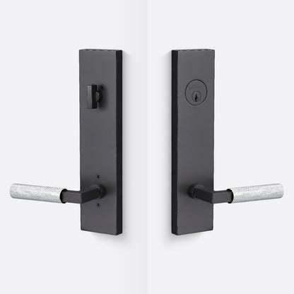Sure-Loc LV307-GRIP-KN Knurled Grip Levanto Sideplate Keyed Entry