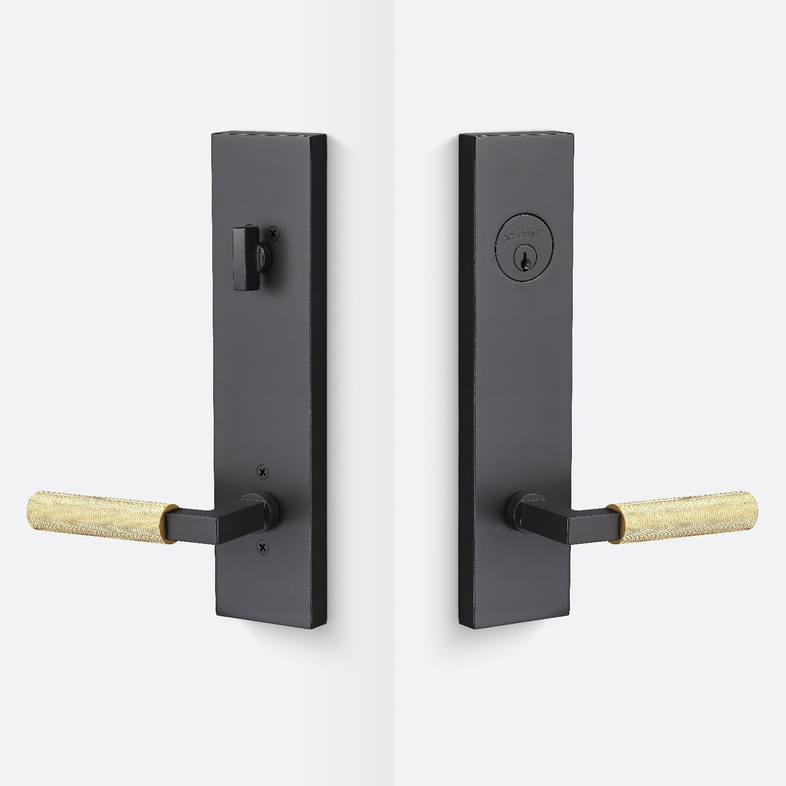 Sure-Loc LV307-GRIP-KN Knurled Grip Levanto Sideplate Keyed Entry