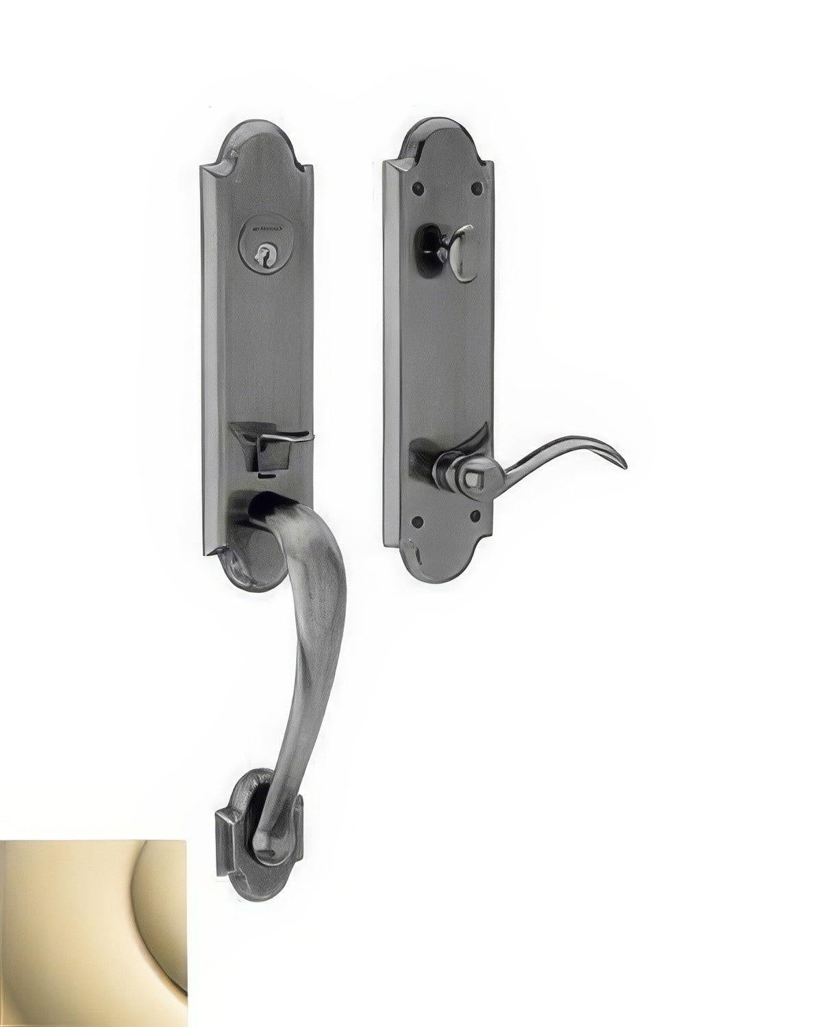 Baldwin M512.LFD Boulder Dummy Left Hand Door Lever Handleset Trim