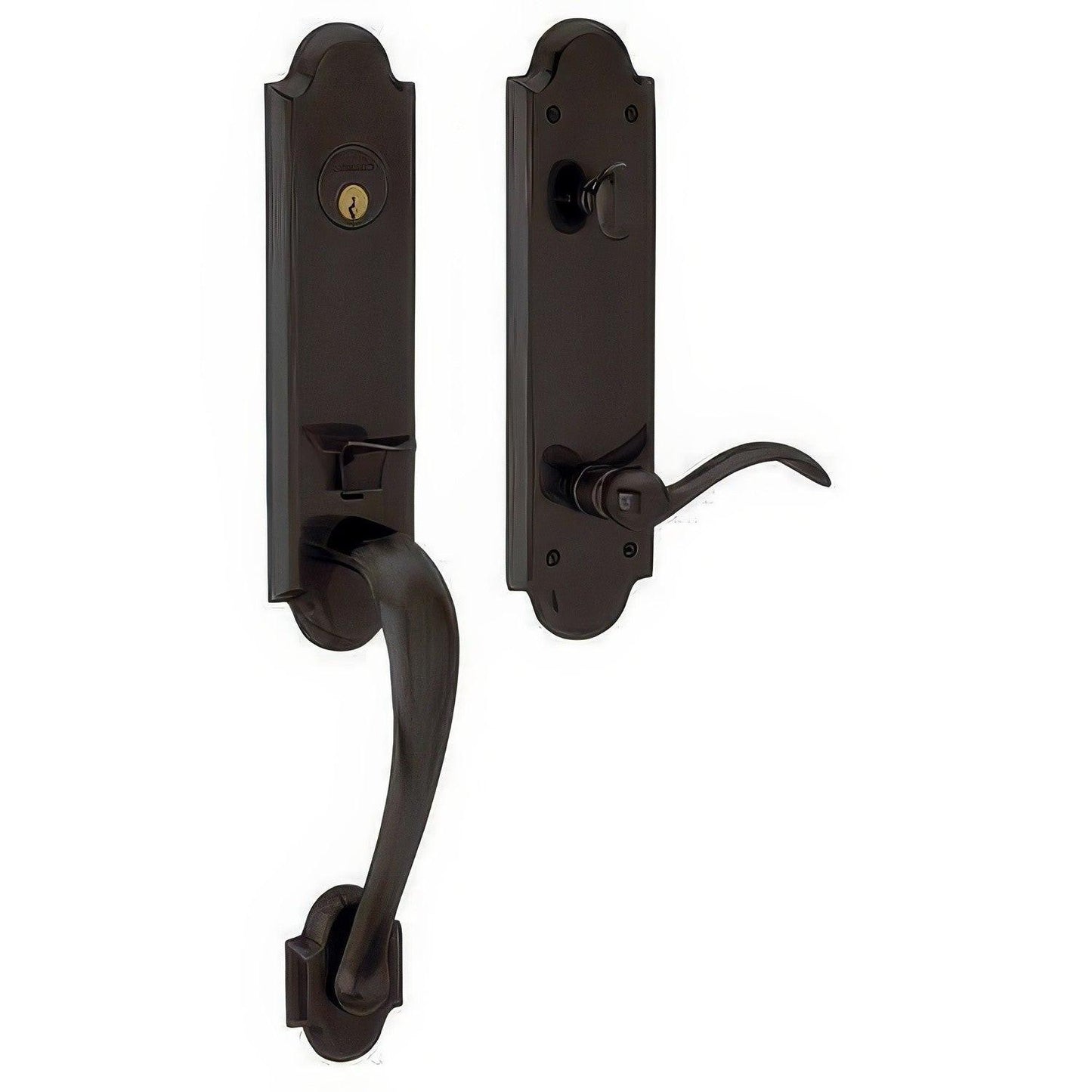 Baldwin M512.LFD Boulder Dummy Left Hand Door Lever Handleset Trim