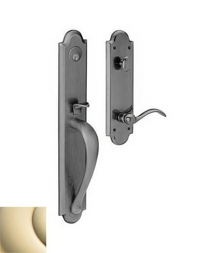 Baldwin M514.LENT Boulder Left Hand Single Cylinder Mortise Entry Handleset