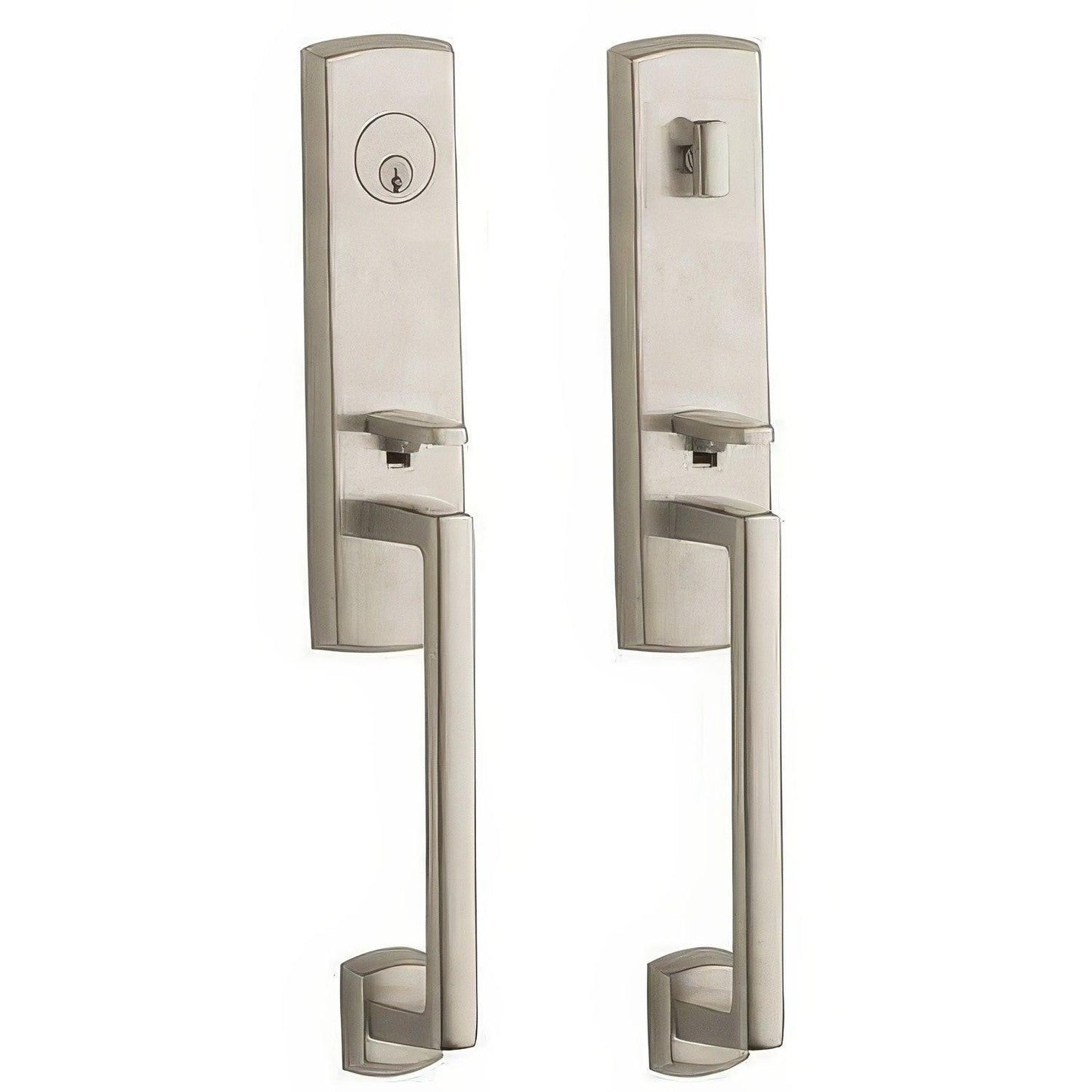 Baldwin M516.BB75 Soho Single Cylinder Mortise Entry Trim Set.