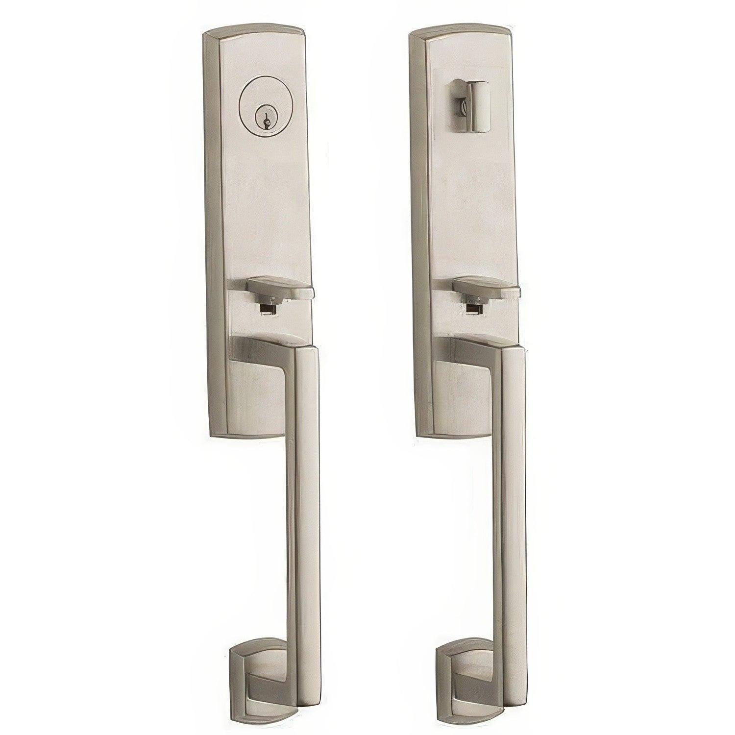 Baldwin M516.BB75 Soho Single Cylinder Mortise Entry Trim Set.