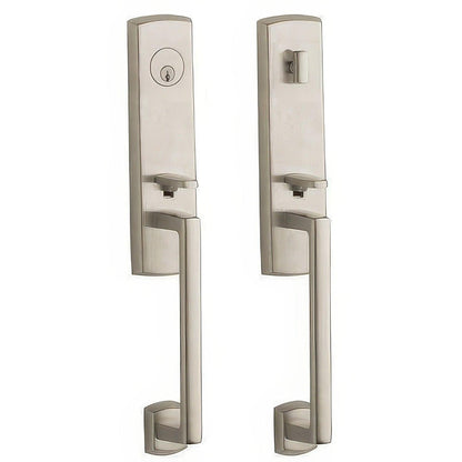 Baldwin M516.BB75 Soho Single Cylinder Mortise Entry Trim Set.