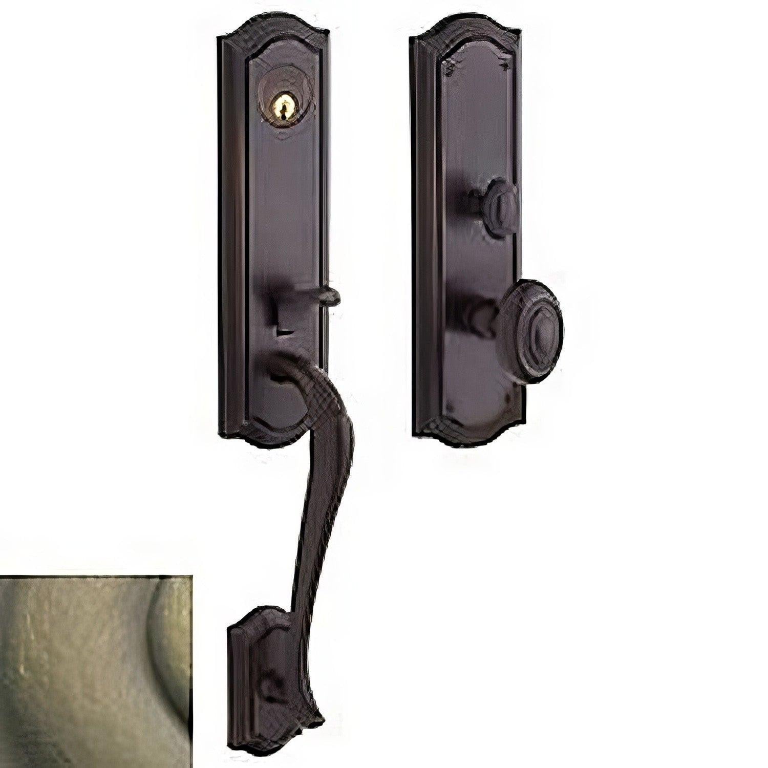 Baldwin M522.ENTR Bethpage Single Cylinder Mortise Entry Handleset.