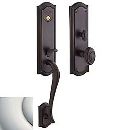 Baldwin M522.ENTR Bethpage Single Cylinder Mortise Entry Handleset.
