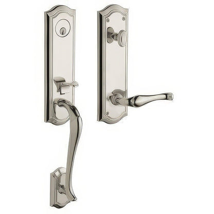Baldwin M522.LENT Bethpage Left Hand Single Cylinder Mortise Entry Handleset.