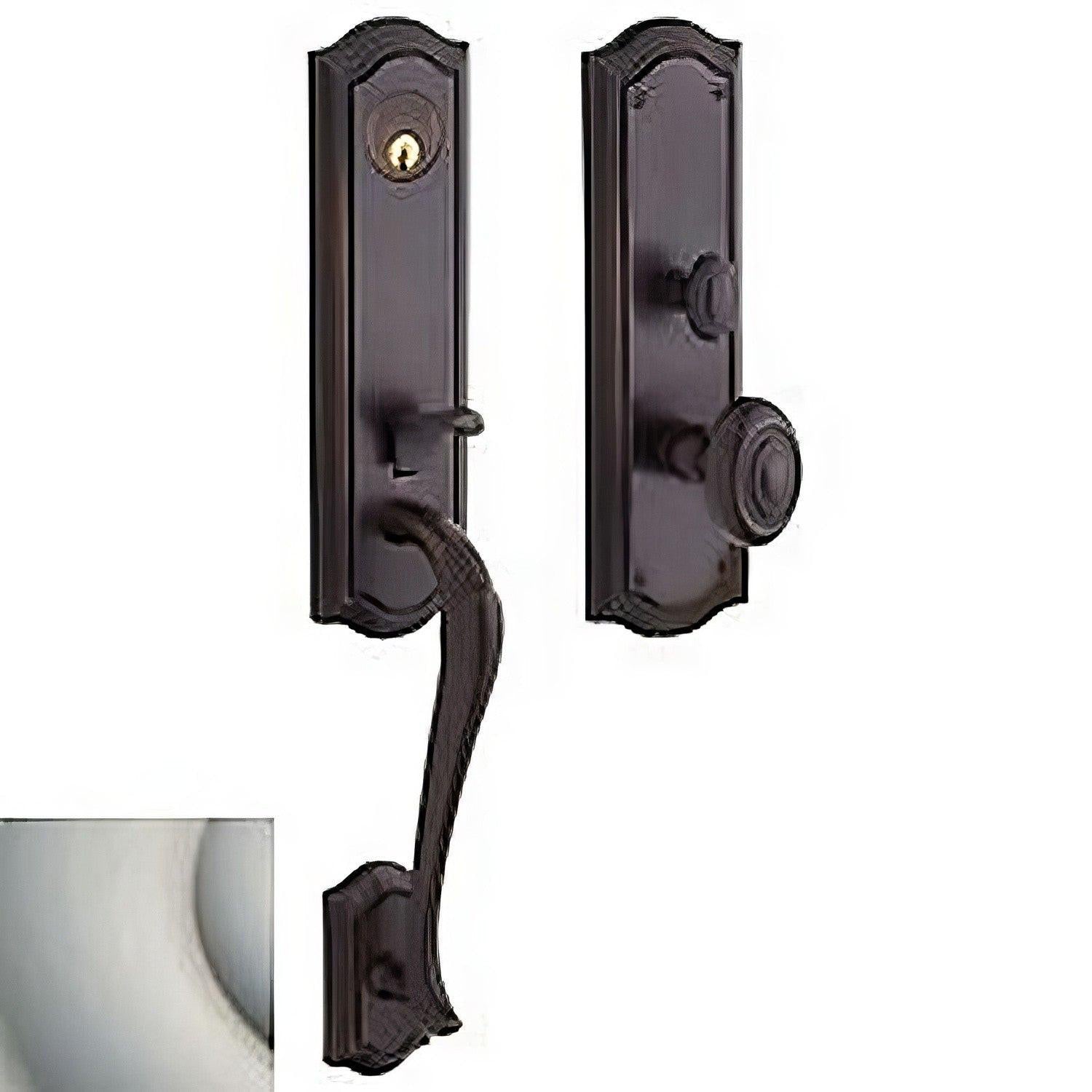 Baldwin M522.ENTR Bethpage Single Cylinder Mortise Entry Handleset.